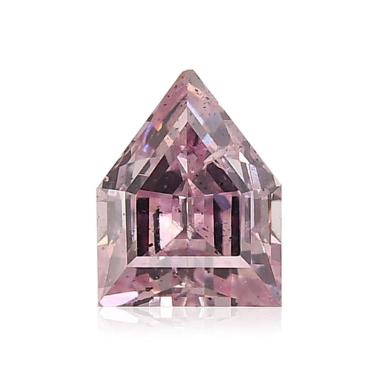 0,29 Karat Fancy Purplish Pink Schildschliff Diamant I1 GIA