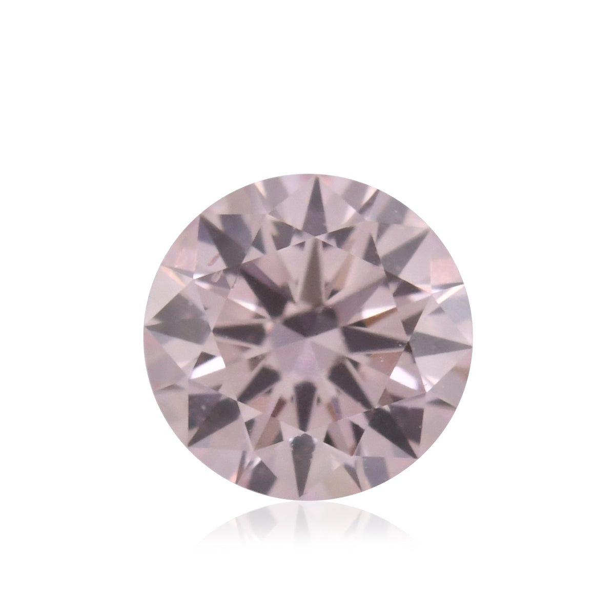 0,26 Karat Fancy Purplish Pink Round Diamond SI1 GIA & ARGYLE