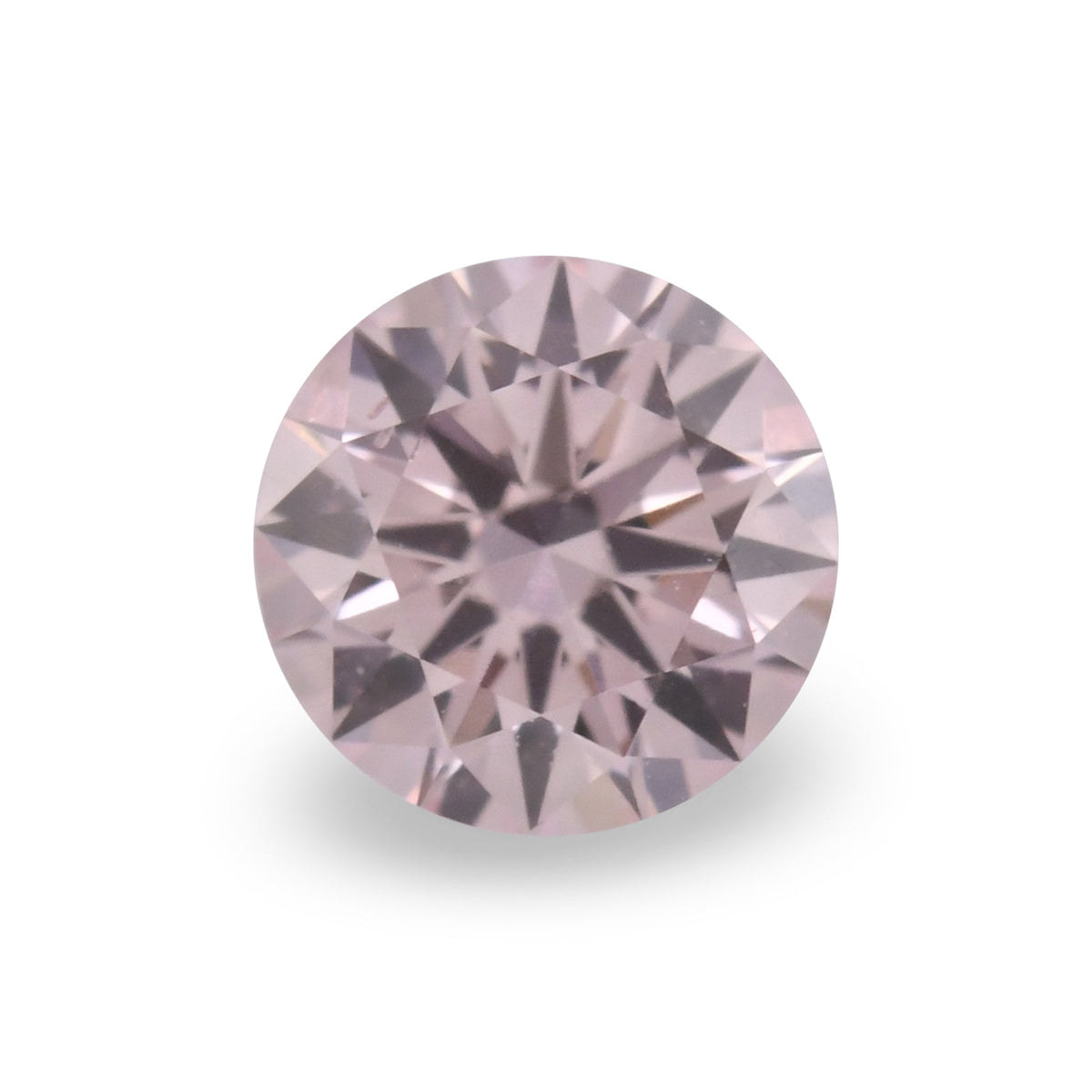 0,26 Karat Fancy Purplish Pink Round Diamond SI1 GIA & ARGYLE