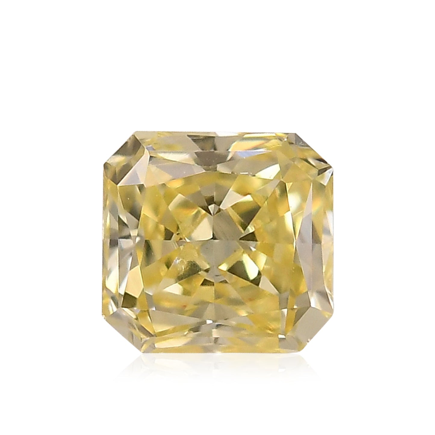 0.28 Carat Fancy Yellow Radiant Diamond (VS)