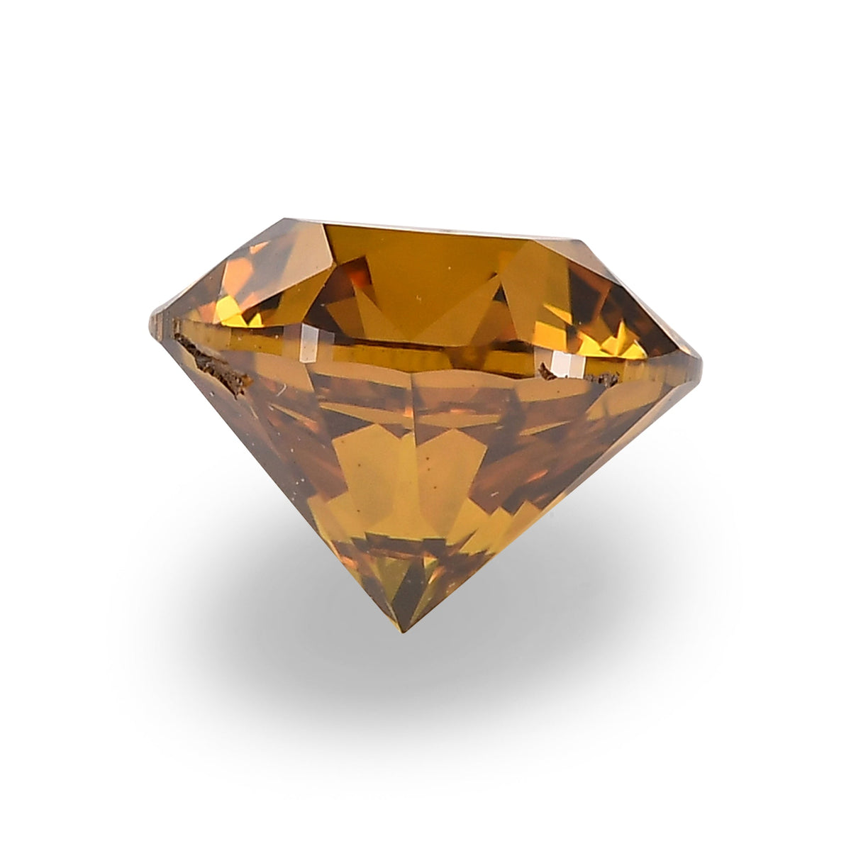 Runder Diamant | 0,74 ct | Fancy Deep Brownish Yellowish Orange | SI2 | GIA | Ref 428585