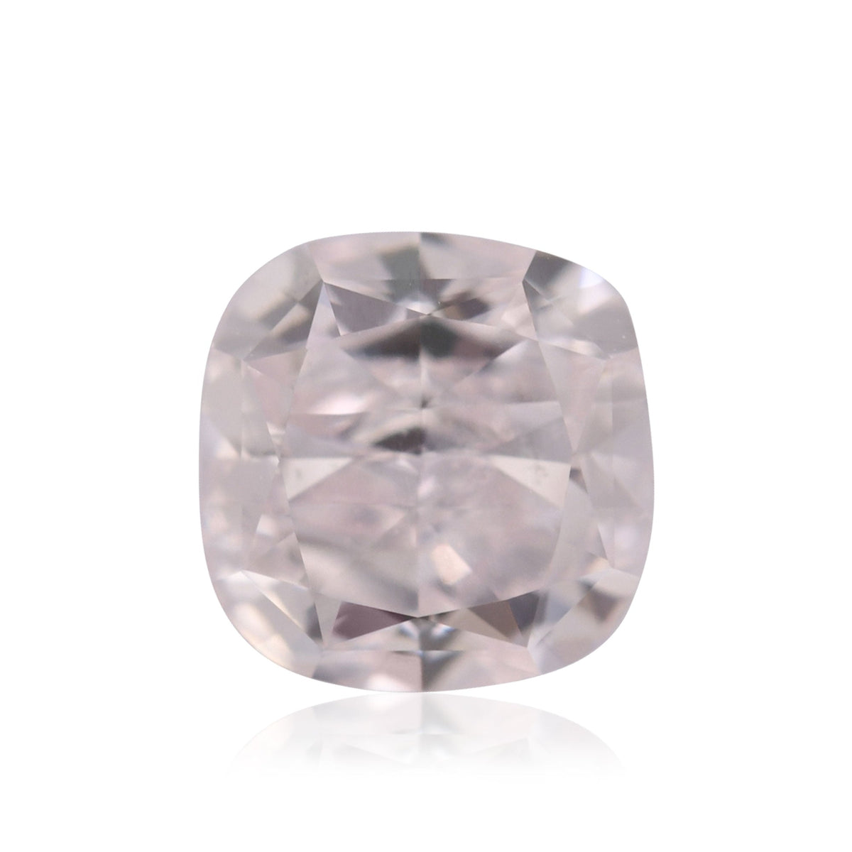 0,50 Karat zartrosa Kissen-Diamant VS1 GIA