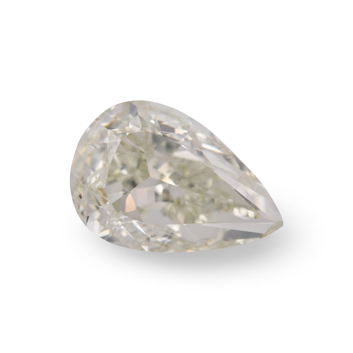 2,01 Karat Fancy Yellowish Green Birn-Diamant (I1) GIA