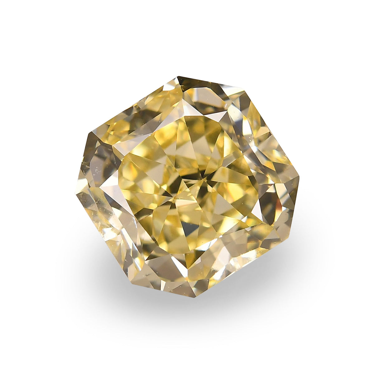 2.05 Carat Fancy Brownish Yellow Radiant Diamond VVS1 GIA