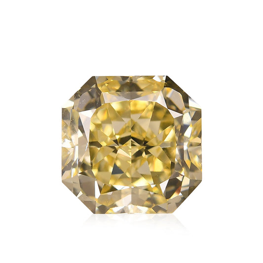 2,05 Karat Fancy Brownish Yellow Radiant VVS1 GIA