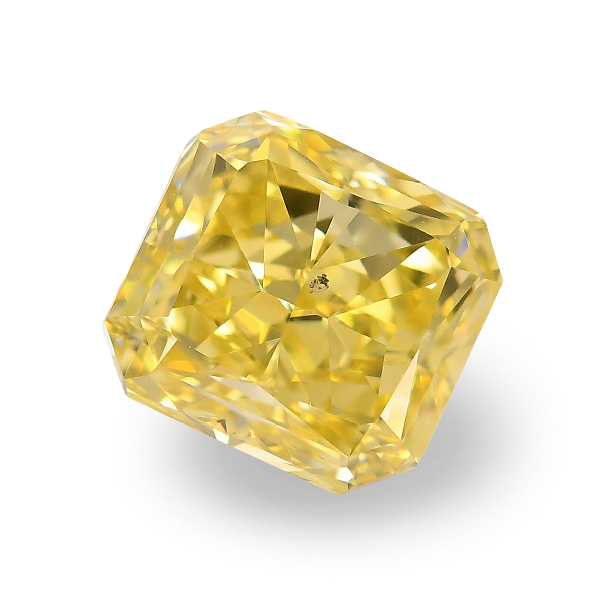 2,57 Karat Fancy Intense Yellow Radiant SI1 GIA