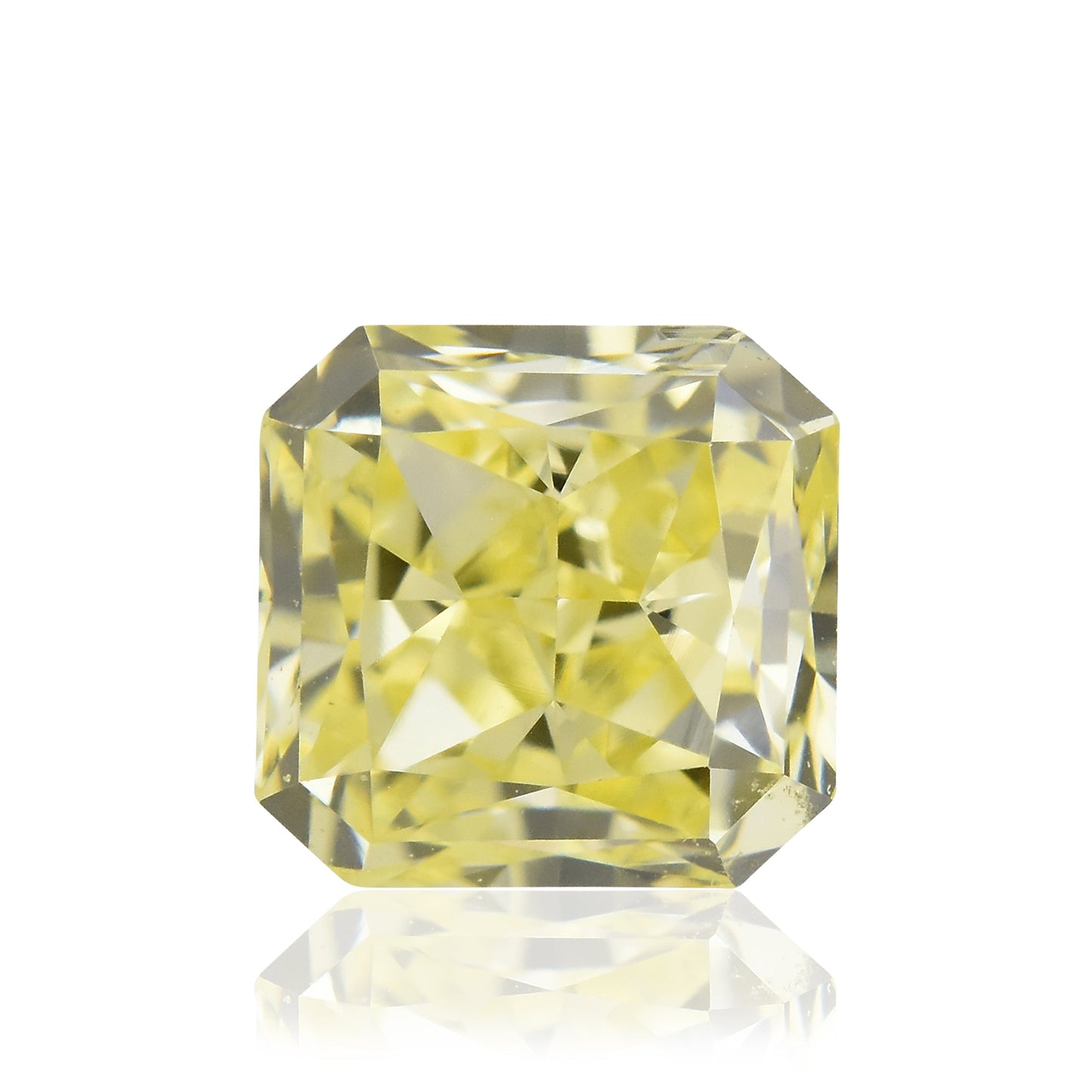 0,43 Karat Fancy Yellow Radiant (SI1) GIA