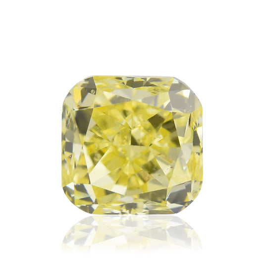 0,43 Karat Fancy Intense Yellow Radiant (VS2) GIA