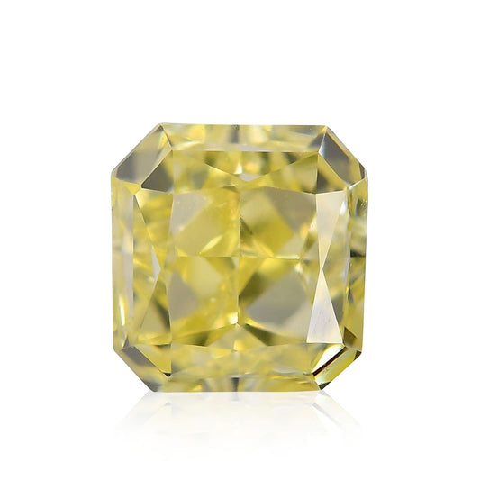 0,49 Karat Fancy Yellow Radiant VS1 IGI