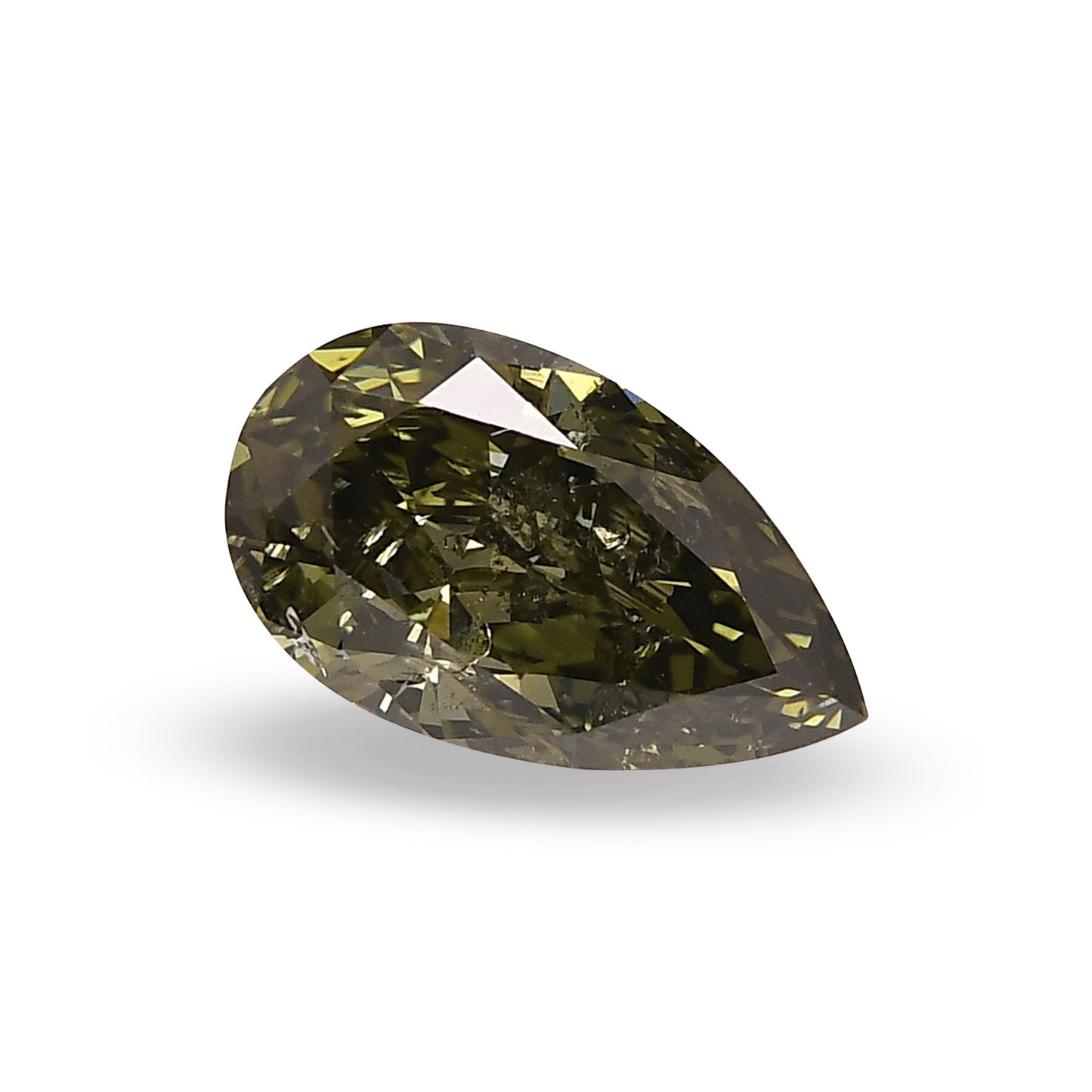 1,06 Karat Chamäleon-Birnen-Diamant I1 GIA