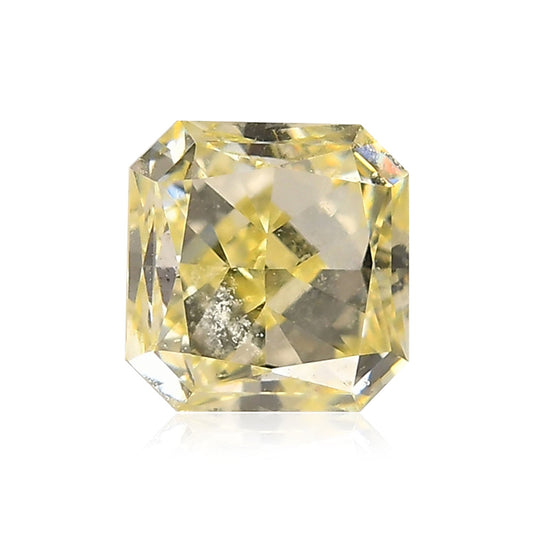 0.54 Carat Fancy Yellow Radiant Diamond (VS)