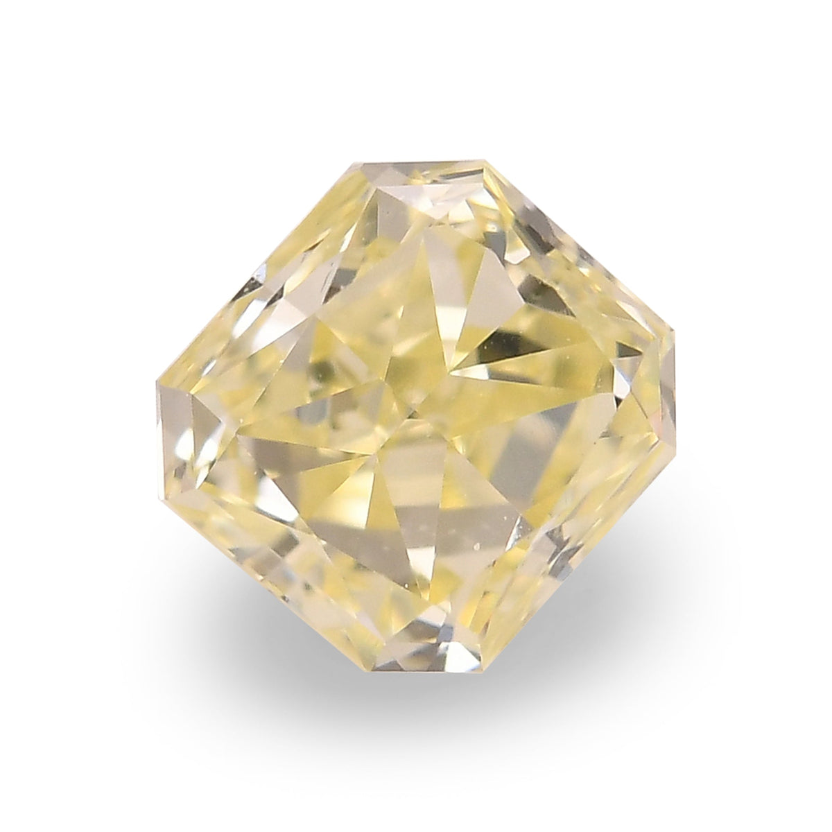 0.56 Carat Fancy Light Yellow Radiant Diamond (VS)