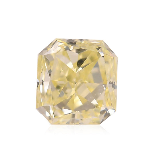 0.56 Carat Fancy Light Yellow Radiant Diamond (VS)