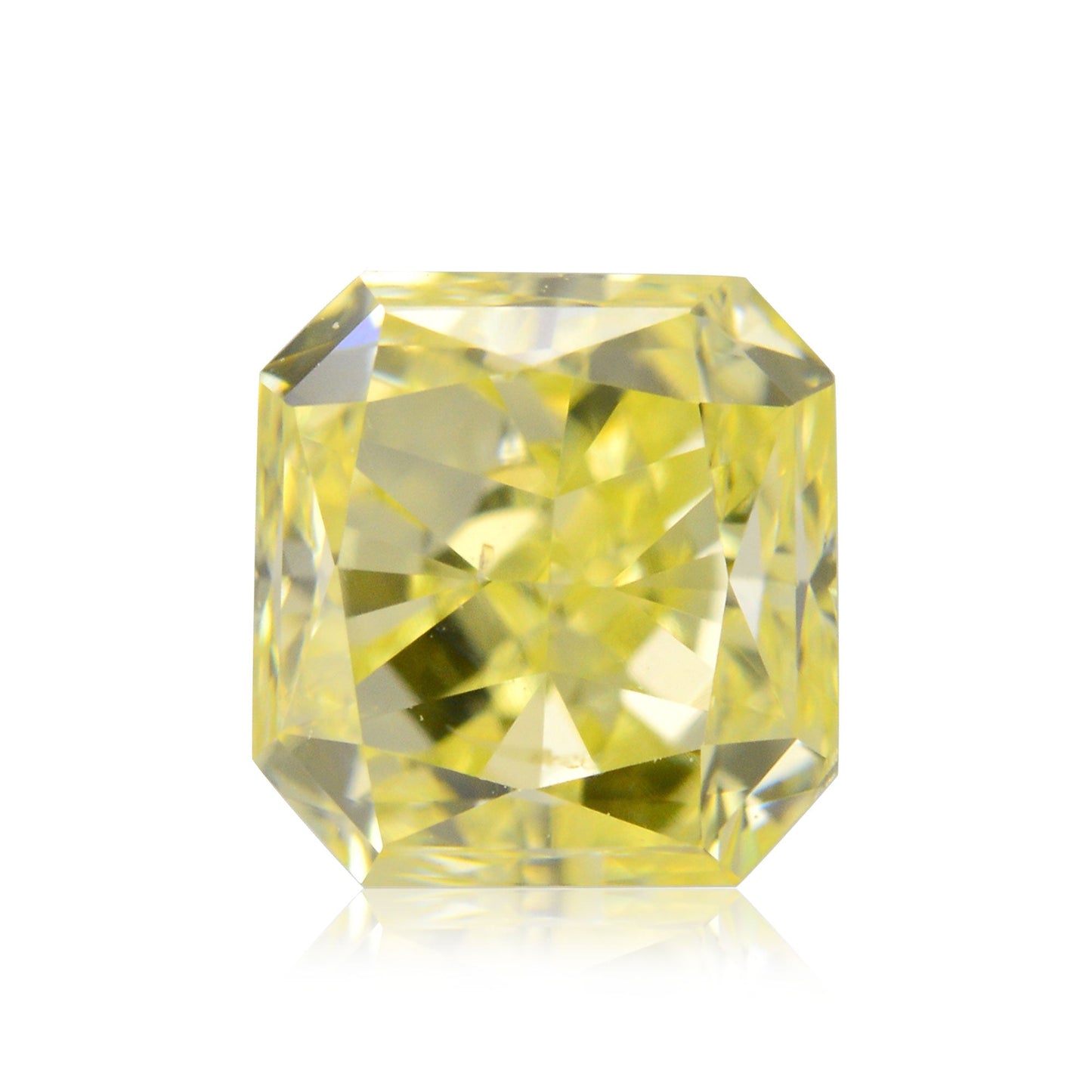 0,44 Karat Fancy Yellow Radiant SI1 IGI