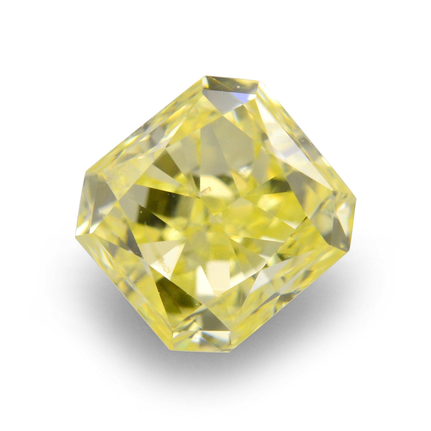 0,44 Karat Fancy Yellow Radiant SI1 IGI