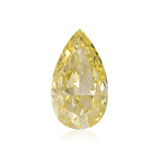 2,00 Karat Fancy Intense Yellow Pear Diamond VS1 GIA