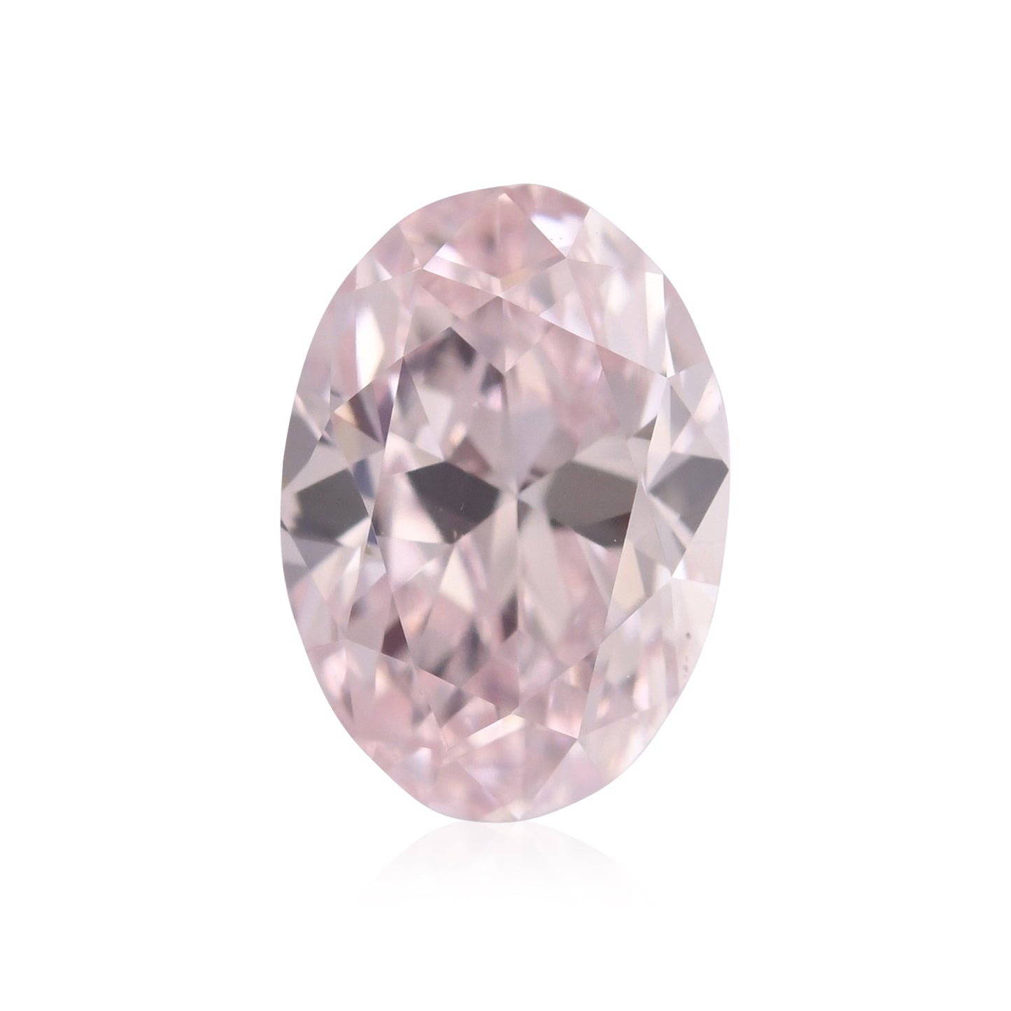 0,39 Karat Fancy Pink Ovaler Diamant VS2 GIA