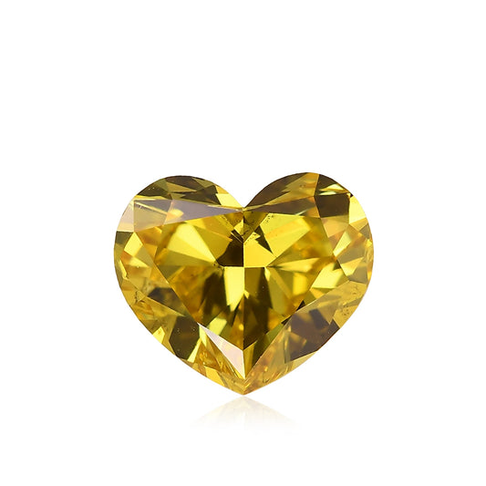 2,02 Karat Fancy Vivid Yellow Herz-Diamant SI1 GIA
