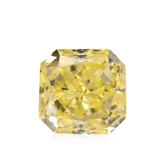 0.58 Carat Fancy Yellow Radiant Diamond (VS)