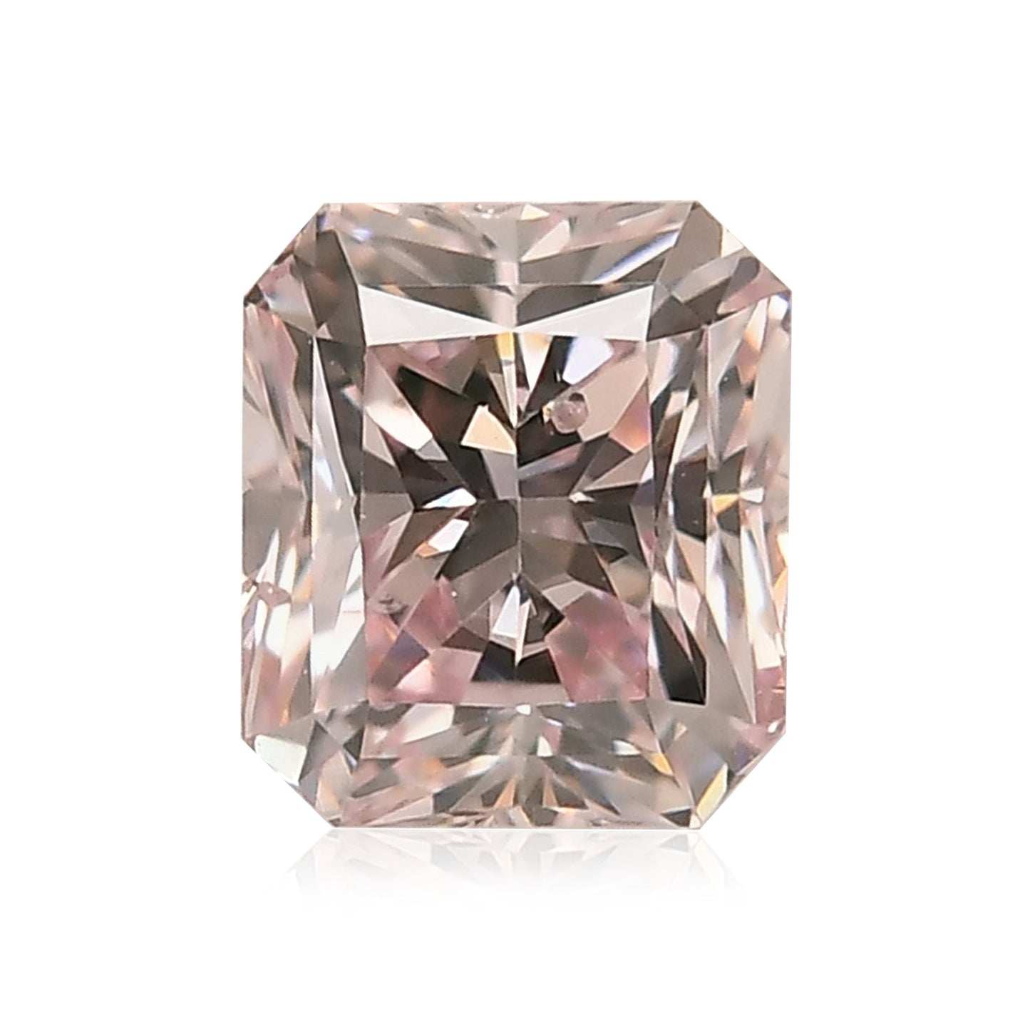 0,58 Karat Fancy Light Pink Radiant Argyle Diamant SI1 GIA