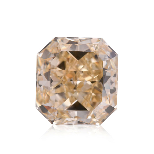 5,61 Karat Fancy Brownish Yellow Radiant VS2 GIA