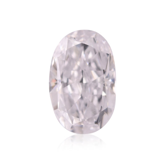 0.56 Carat Faint Pink Oval Diamond IF GIA