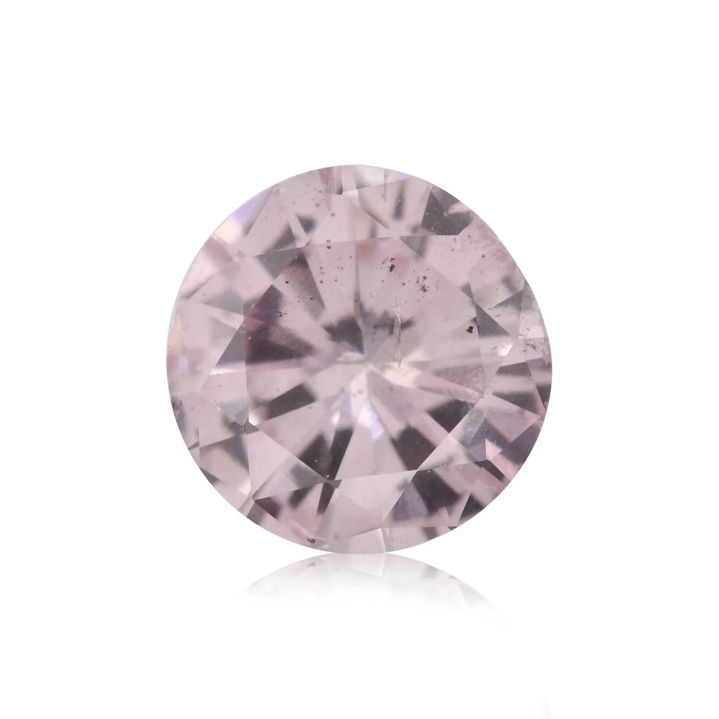 0,40 Karat Fancy Light Pink Brillant (SI2) GIA