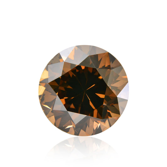 2.01 Carat Fancy Dark Brown Round Diamond SI1 GIA