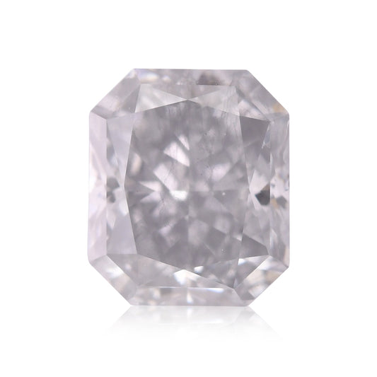 0.89 Carat Fancy Gray Blue Radiant Diamond I1 GIA