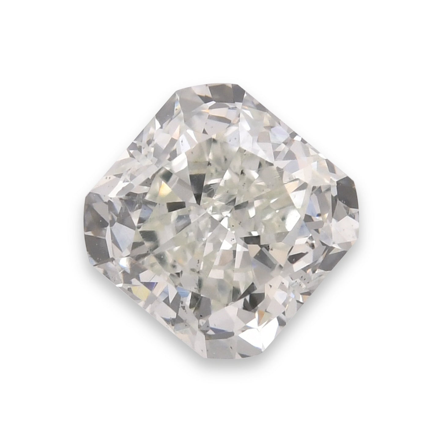 1.36 Carat Fancy Light Green Cushion Diamond SI1 GIA
