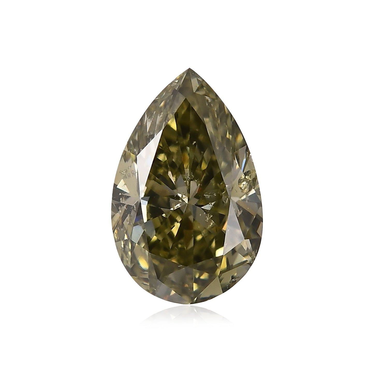0.64 Carat Chameleon Pear Diamond SI2 GIA