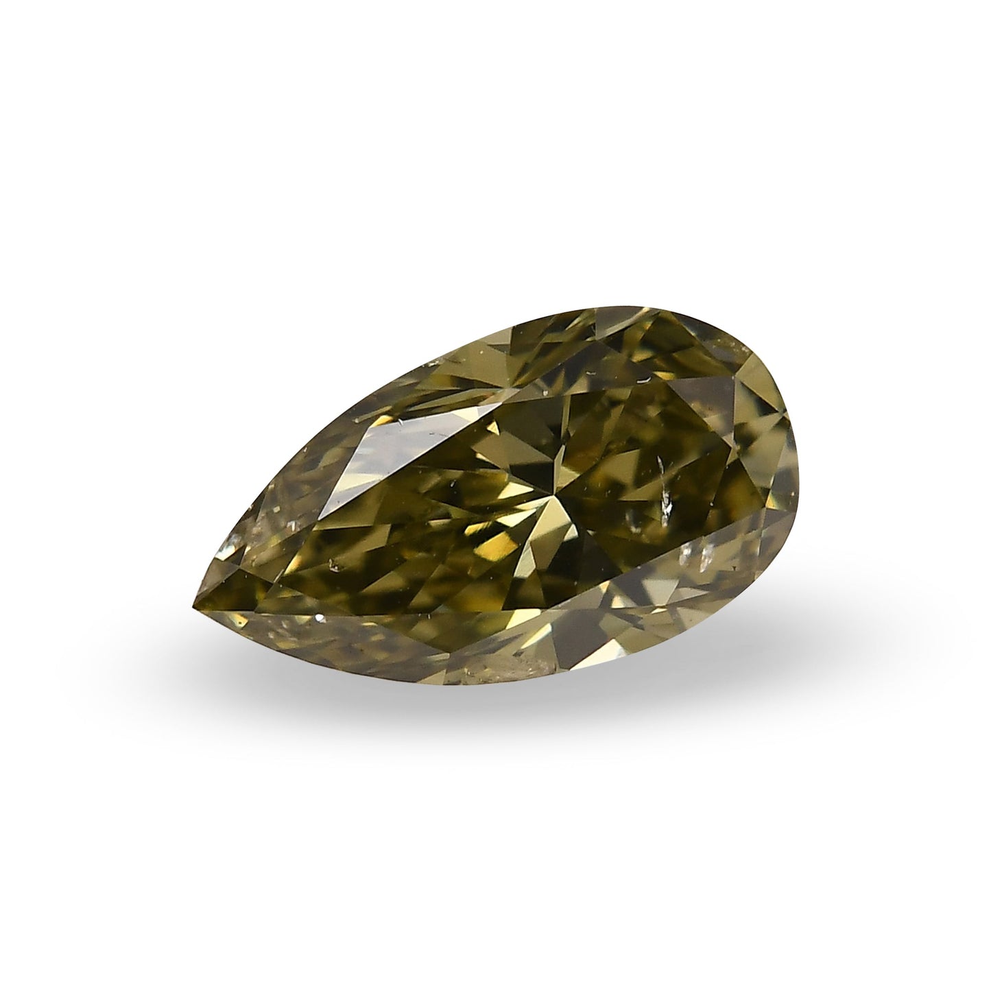 0,44 Karat Chamäleon-Birnen-Diamant SI2 GIA