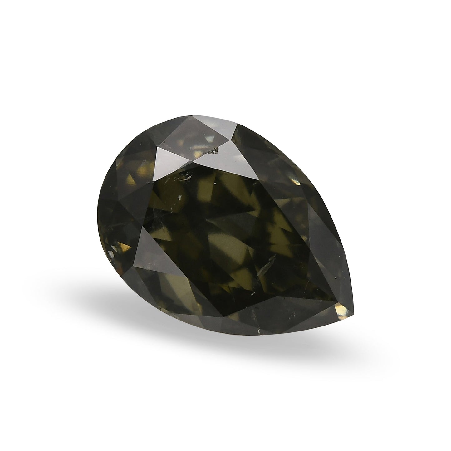 2.73 Carat Chameleon Pear Diamond SI2 GIA