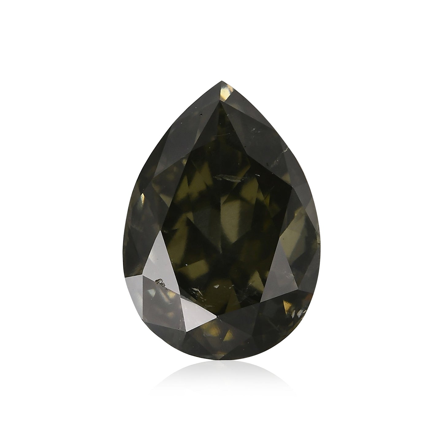 2.73 Carat Chameleon Pear Diamond SI2 GIA