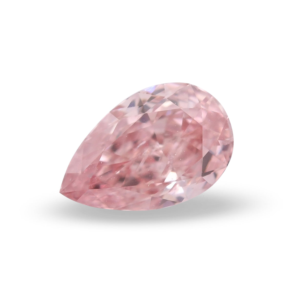 0,42 Karat Fancy Orange Pink Birnenförmiger Argyle-Diamant I1 GIA