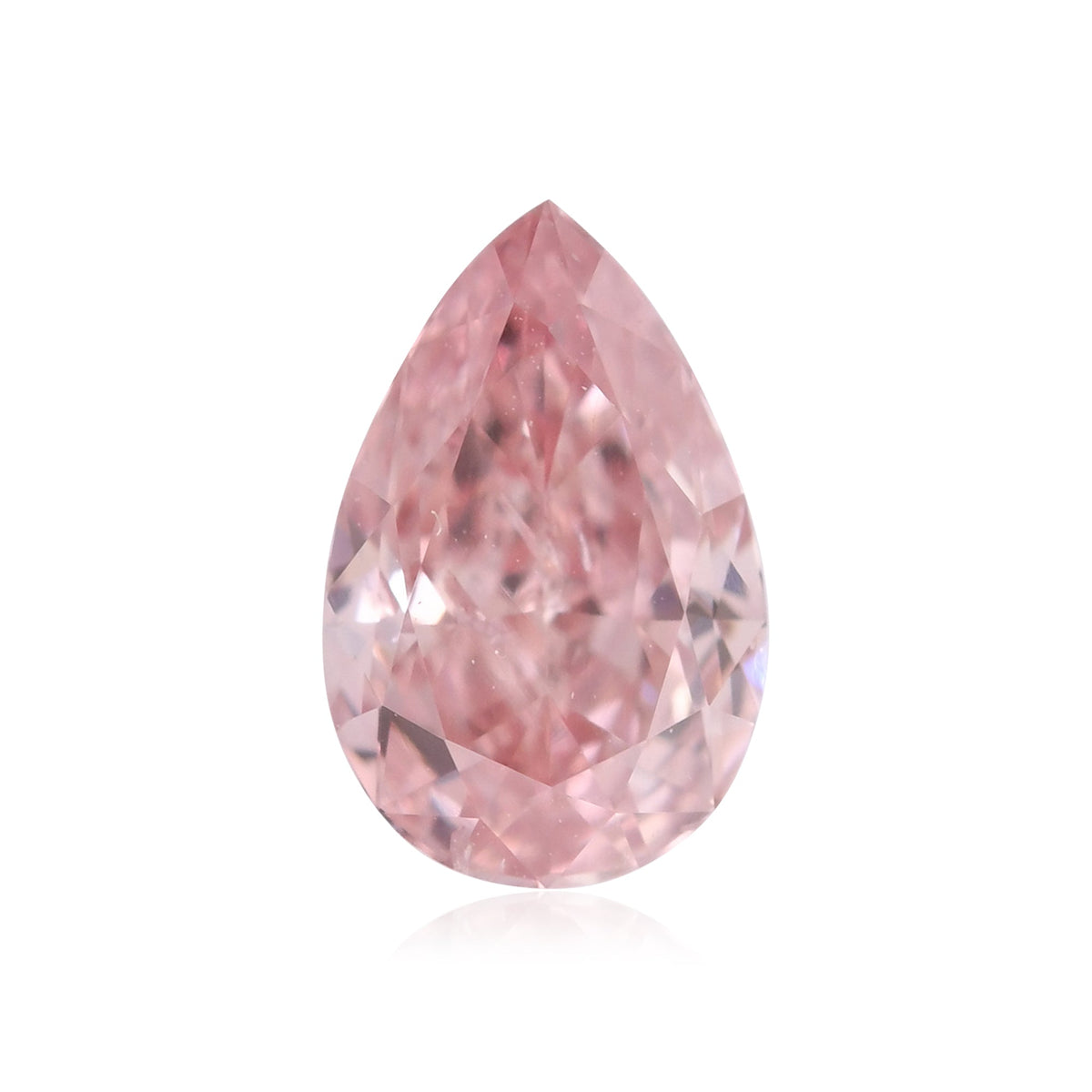 0,42 Karat Fancy Orange Pink Birnenförmiger Argyle-Diamant I1 GIA