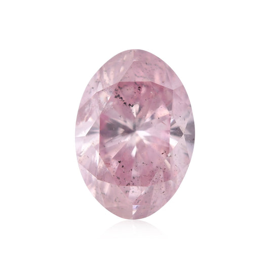 0,29 Karat Fancy Purplish Pink Ovaler Diamant (I1) GIA
