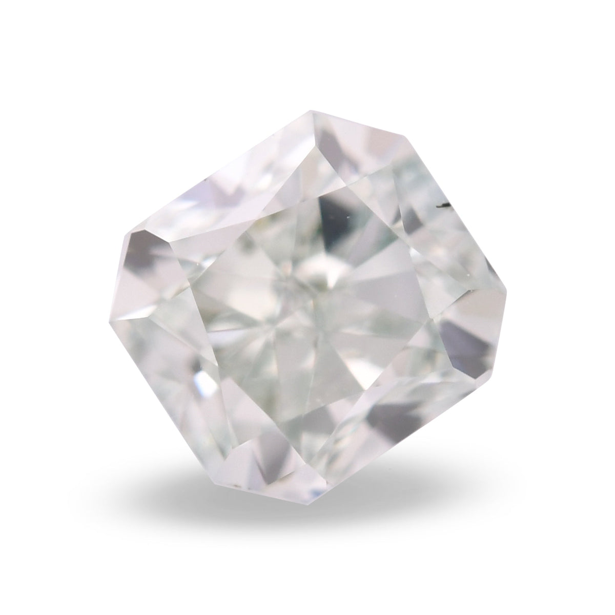Radiant Diamond | 0.39 ct | Fancy Green | SI1 | GIA | Ref 462911