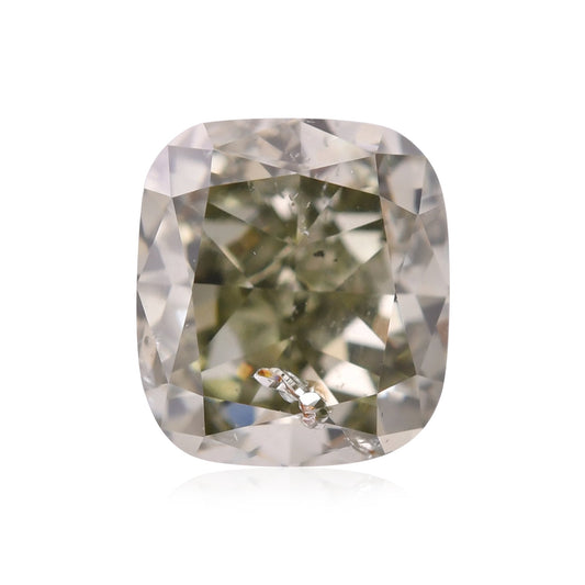 0,65 Karat Chamäleon-Kissen-Diamant I1 GIA