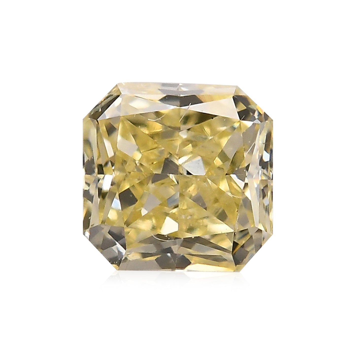 0.31 Carat Fancy Yellow Radiant Diamond (SI2)
