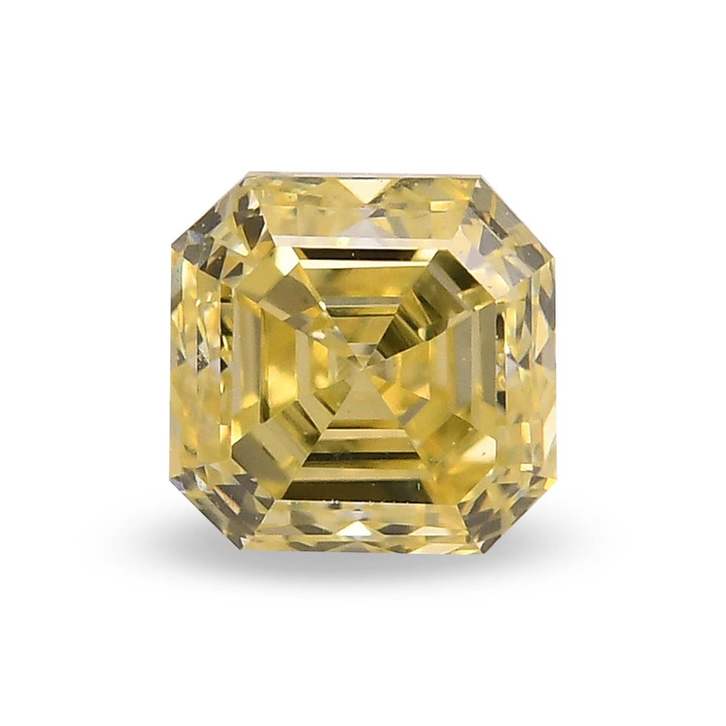 0,30 Karat Fancy Yellow Asscher Diamant (VS1)