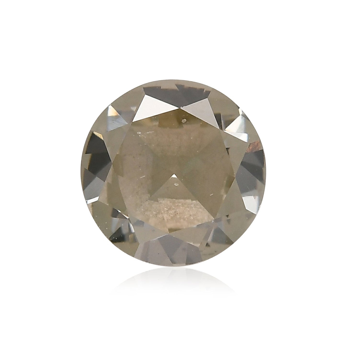 1,35 Karat Fancy Light Gray Rundbrillanter Diamant SI2 GIA