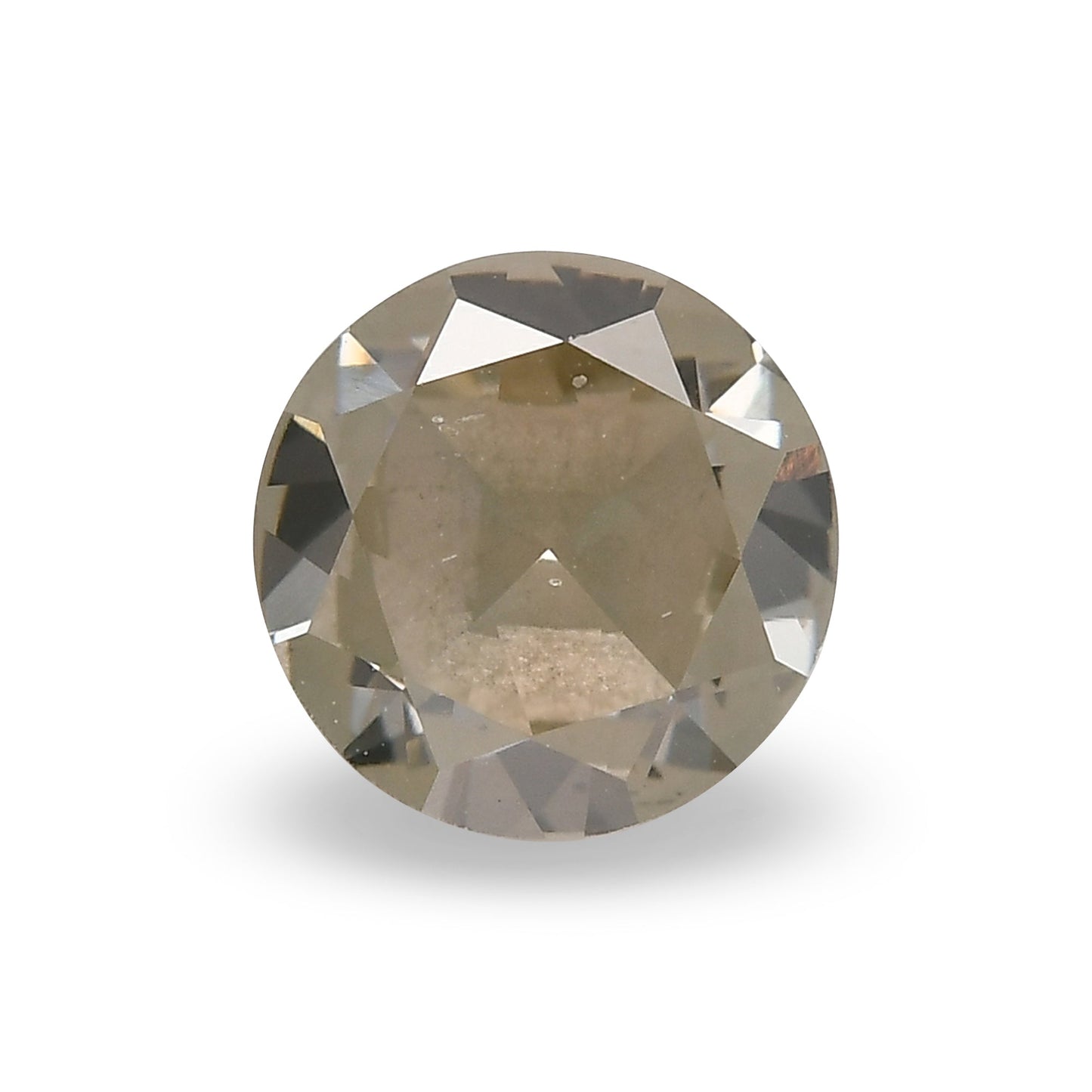 1,35 Karat Fancy Light Gray Rundbrillanter Diamant SI2 GIA