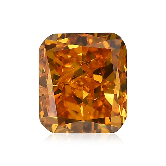 0,50 Karat Fancy Vivid Yellowish Orange Radiant Diamant (SI1) GIA