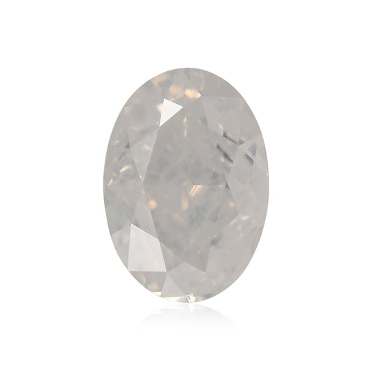 1,00 Karat Fancy White Oval Diamond GIA