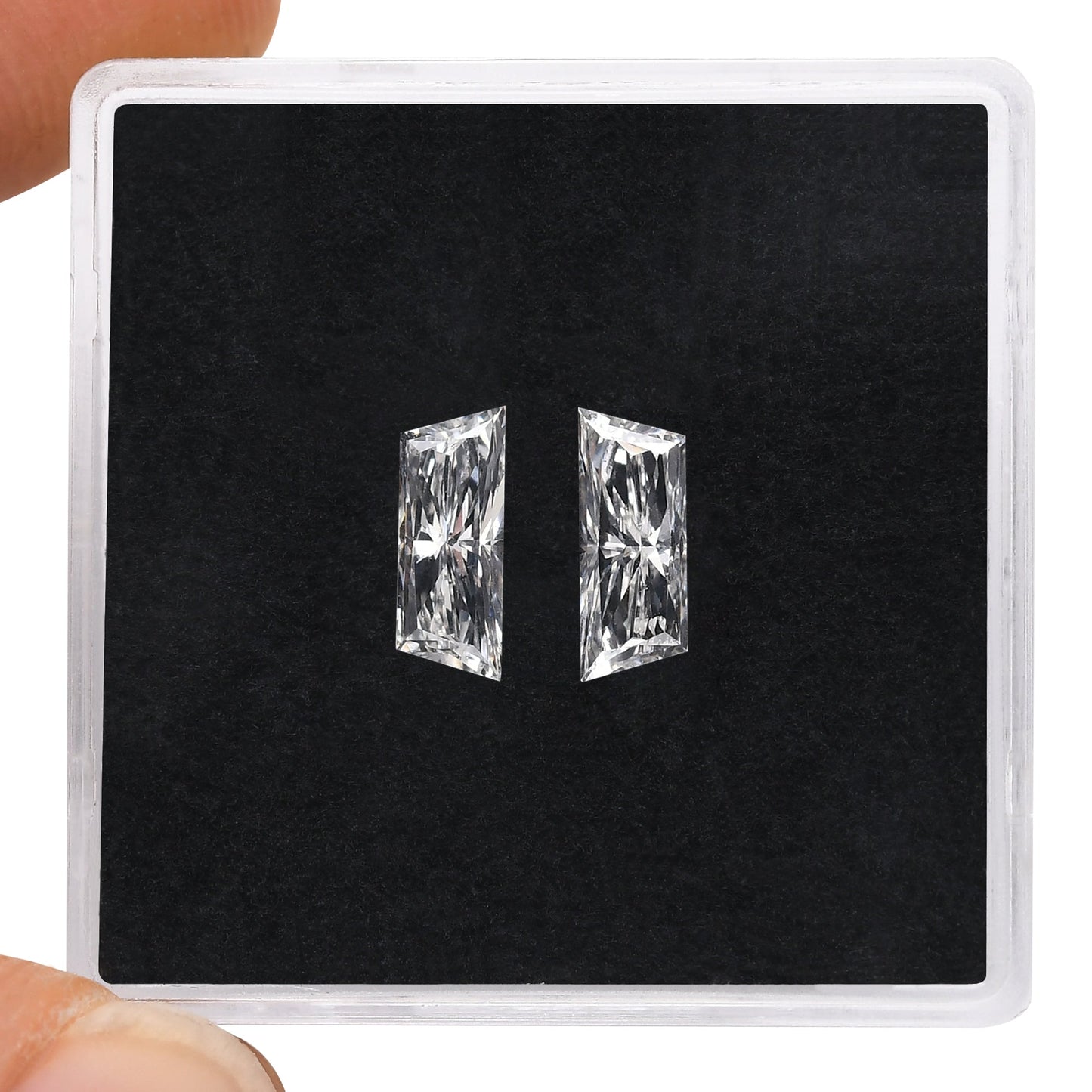 1,13 Karat COLL Trapezschliff-Diamanten (SI)