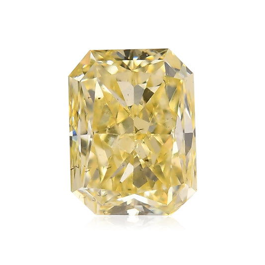 0,42 Karat Fancy Yellow Radiant (SI2)