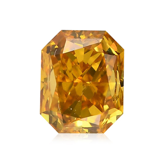 0,34 Karat Fancy Brownish Yellowish Orange Radiant Diamant (VS1)
