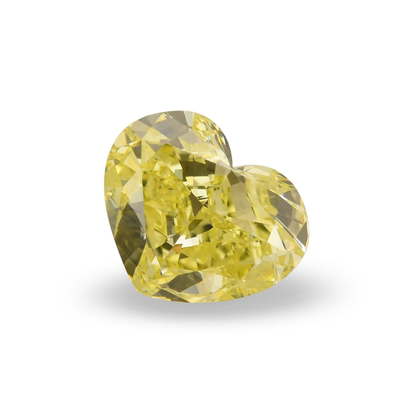 1,35 Karat Fancy Yellow Heart Diamant VVS1 GIA