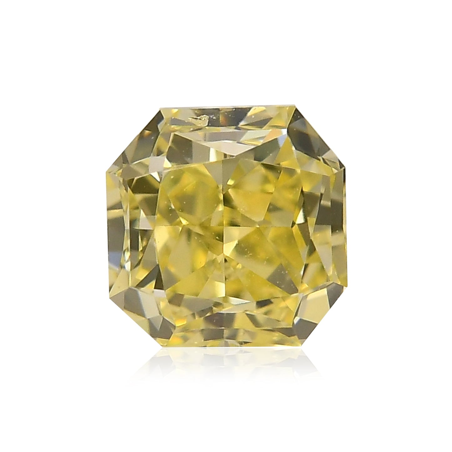 0,73 Karat Fancy Yellow Radiant SI1 GIA